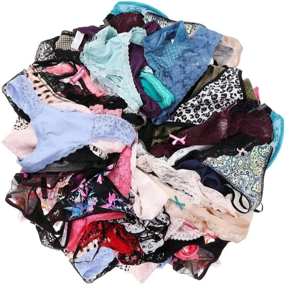 Women Pink Sexy Thongs Varity of T-Backs Underwear Pack  G Strings Panties